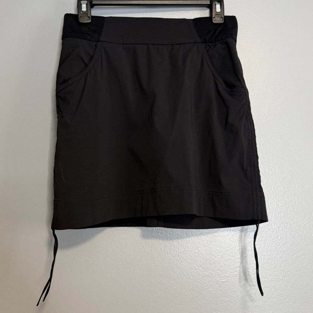 Columbia Black Omni-Shield Ruched Side Athletic Skort